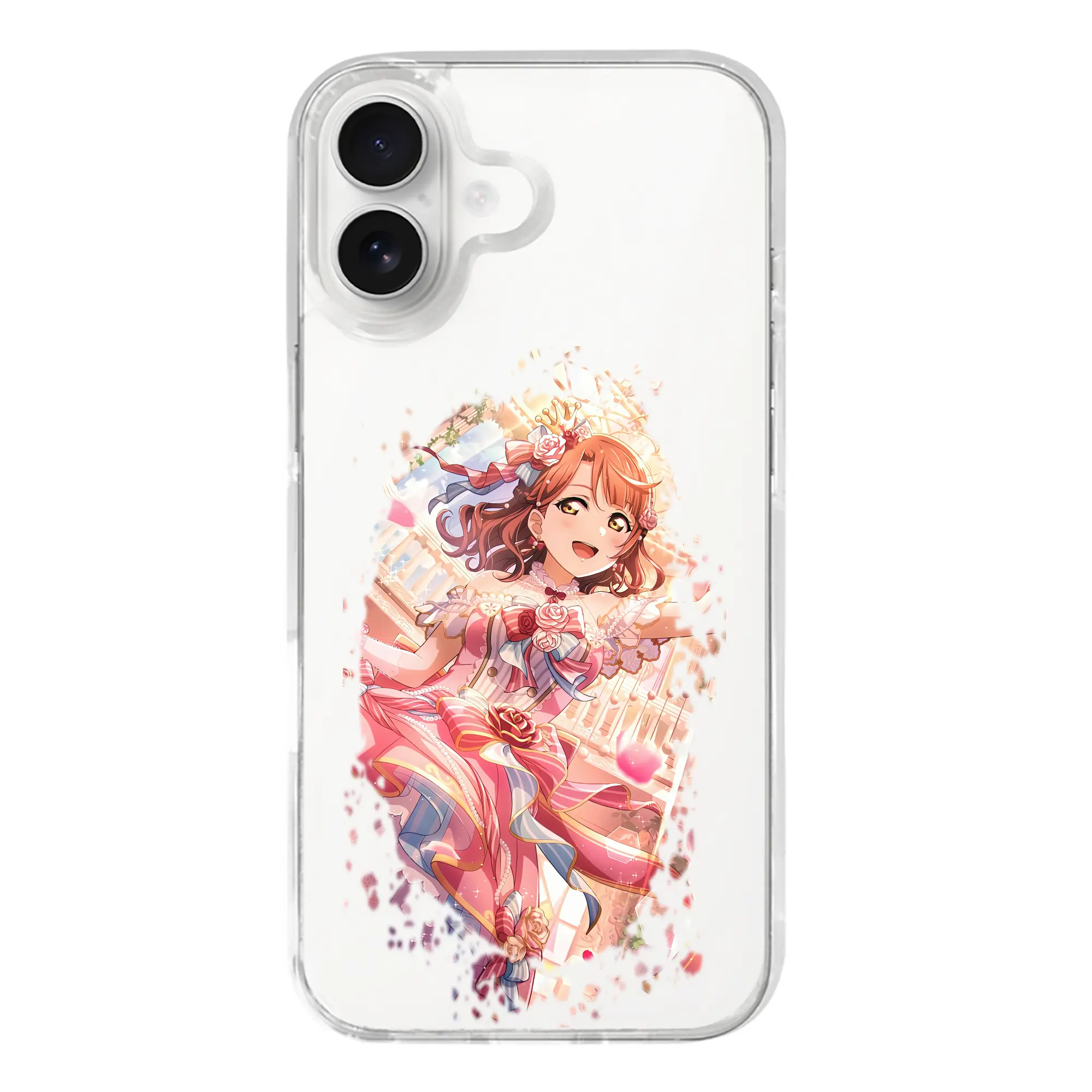 Love Live! グッズ,上原歩夢 - iPhone 17シリーズ 透明スマホケース – 薄型・耐衝撃・精密フィット保護カバー